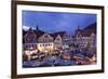 Christmas Fair, Bad Urach, Swabian Alb, Baden Wurttemberg, Germany, Europe-Markus Lange-Framed Photographic Print