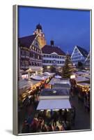 Christmas Fair in the Market Place with Stiftskirche Church-Markus-Framed Photographic Print