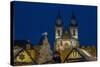 Christmas Fair in the Old Town Market in Prague, Czech Republic, Europe-P. Widmann-Stretched Canvas