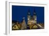 Christmas Fair in the Old Town Market in Prague, Czech Republic, Europe-P. Widmann-Framed Photographic Print