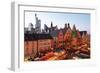 Christmas Fair on Roemerberg Square, Frankfurt am Main, Hesse, Germany, Europe-Hans-Peter Merten-Framed Photographic Print