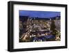 Christmas Fair on Schillerplatz Square, Stuttgart, Baden Wurttemberg, Germany, Europe-Markus Lange-Framed Photographic Print