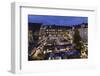 Christmas Fair on Schillerplatz Square, Stuttgart, Baden Wurttemberg, Germany, Europe-Markus Lange-Framed Photographic Print