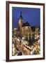 Christmas Fair on Schillerplatz Square-Markus Lange-Framed Photographic Print