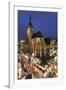 Christmas Fair on Schillerplatz Square-Markus Lange-Framed Photographic Print