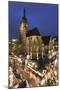 Christmas Fair on Schillerplatz Square-Markus Lange-Mounted Photographic Print