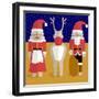 Christmas Family-Claire Huntley-Framed Giclee Print