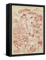 Christmas Festivities-Randolph Caldecott-Framed Stretched Canvas