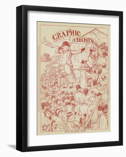 Christmas Festivities-Randolph Caldecott-Framed Giclee Print