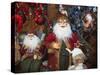 Christmas Figures for Sale in the Verona Christmas Market, Italy.-Jon Hicks-Stretched Canvas