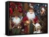 Christmas Figures for Sale in the Verona Christmas Market, Italy.-Jon Hicks-Framed Stretched Canvas