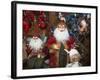 Christmas Figures for Sale in the Verona Christmas Market, Italy.-Jon Hicks-Framed Photographic Print