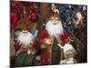 Christmas Figures for Sale in the Verona Christmas Market, Italy.-Jon Hicks-Mounted Photographic Print