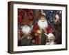 Christmas Figures for Sale in the Verona Christmas Market, Italy.-Jon Hicks-Framed Photographic Print