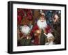 Christmas Figures for Sale in the Verona Christmas Market, Italy.-Jon Hicks-Framed Photographic Print