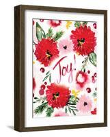 Christmas Floral II-Sara Berrenson-Framed Art Print