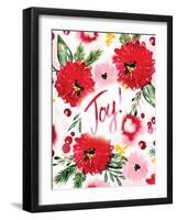 Christmas Floral II-Sara Berrenson-Framed Art Print