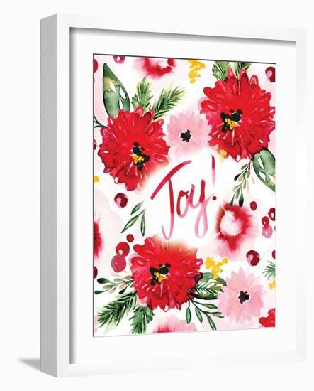 Christmas Floral II-Sara Berrenson-Framed Art Print