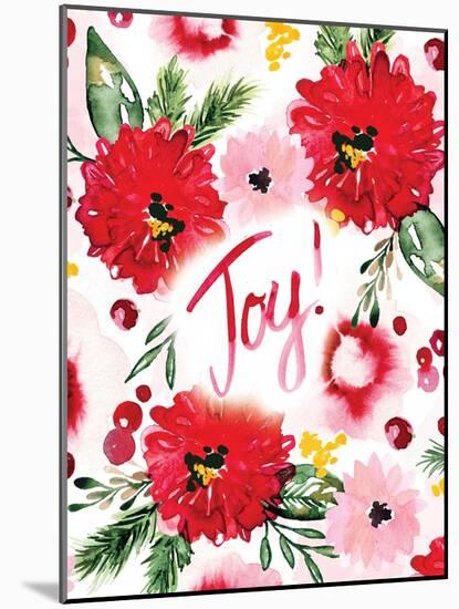 Christmas Floral II-Sara Berrenson-Mounted Art Print