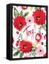 Christmas Floral II-Sara Berrenson-Framed Stretched Canvas