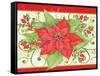 Christmas Flower-Maria Trad-Framed Stretched Canvas