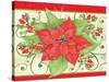 Christmas Flower-Maria Trad-Stretched Canvas