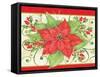 Christmas Flower-Maria Trad-Framed Stretched Canvas