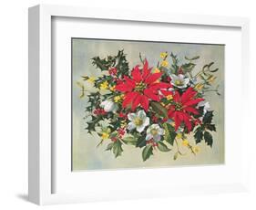 Christmas Flowers-Albert Williams-Framed Giclee Print