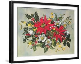 Christmas Flowers-Albert Williams-Framed Giclee Print
