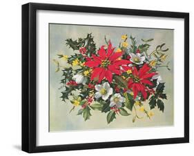 Christmas Flowers-Albert Williams-Framed Giclee Print