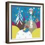 Christmas Forest-Lavandaart-Framed Art Print