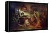 Christmas Fortune Telling-Konstantin Egorovich Makovsky-Framed Stretched Canvas