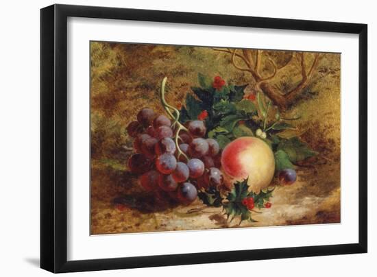 Christmas Fruit and Flowers-Charles T. Bale-Framed Giclee Print