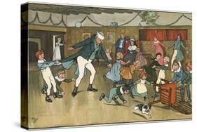 Christmas Fun-Cecil Aldin-Stretched Canvas