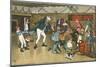 Christmas Fun-Cecil Aldin-Mounted Giclee Print