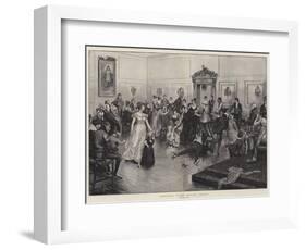 Christmas Games, Musical Chairs-Frederick Barnard-Framed Giclee Print