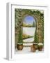 Christmas Garden-Janet Pidoux-Framed Premium Giclee Print