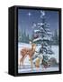 Christmas Gathering-William Vanderdasson-Framed Stretched Canvas