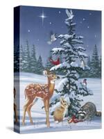 Christmas Gathering-William Vanderdasson-Stretched Canvas