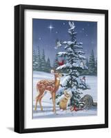 Christmas Gathering-William Vanderdasson-Framed Giclee Print