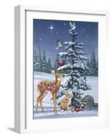 Christmas Gathering-William Vanderdasson-Framed Giclee Print