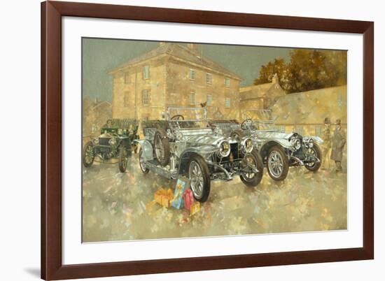Christmas Ghosts at the Hunt House-Peter Miller-Framed Giclee Print