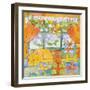 Christmas gifts and a cat-Jennifer Abbott-Framed Giclee Print