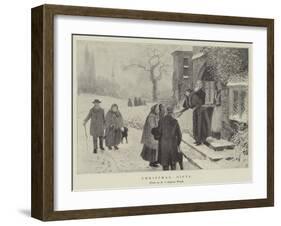 Christmas Gifts-Henry Charles Seppings Wright-Framed Giclee Print