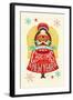 Christmas Girl-Gaia Marfurt-Framed Giclee Print