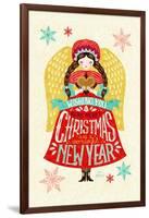 Christmas Girl-Gaia Marfurt-Framed Giclee Print