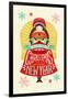 Christmas Girl-Gaia Marfurt-Framed Giclee Print