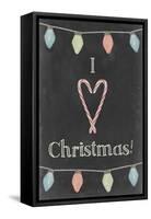 Christmas Glow IV-Grace Popp-Framed Stretched Canvas