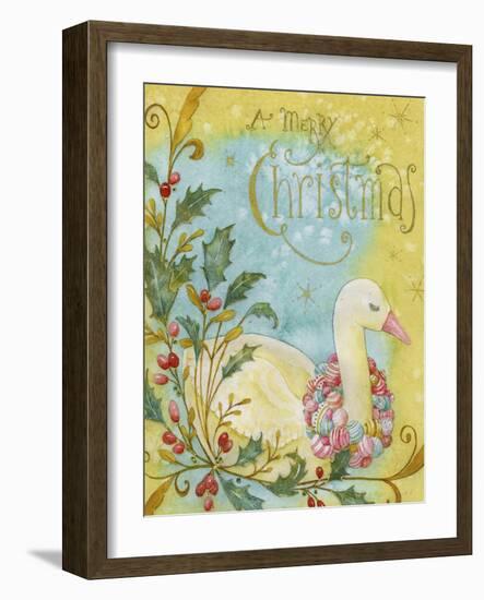 Christmas Goose-Yachal Design-Framed Giclee Print