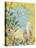 Christmas Goose-Yachal Design-Stretched Canvas